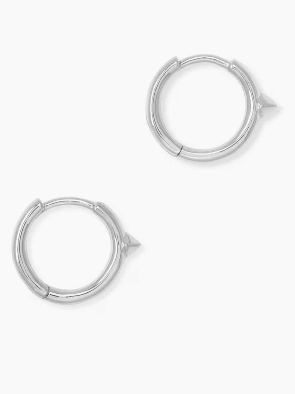 NWT Kendra Scott Sterling Cecilia Huggie Earring in Silver